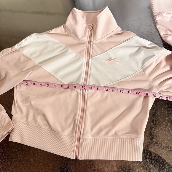 Nike Track Jacket Womens Medium Heritage Pink 90s Retro Pink Athleisure Sporty - Picture 5 of 9